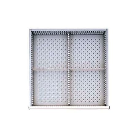 Lista International SC Drawer Layout, 2 Compartments 3" H DR102-100